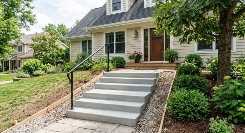 Concrete Steps Installation Service
