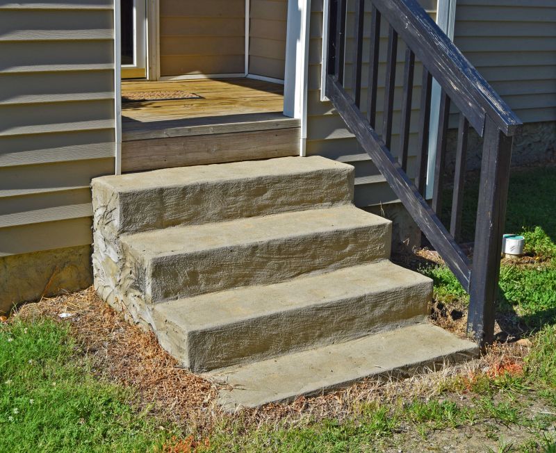 Concrete Step Installation